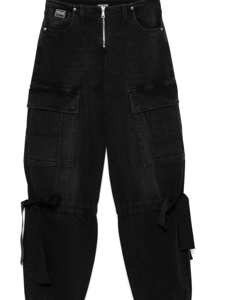 Affordable Couture Jeans ribbon-detail jeans cargo Versace Women 0423